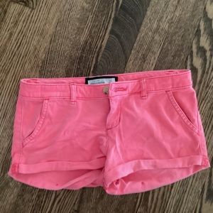 Abercrombie pink shorts